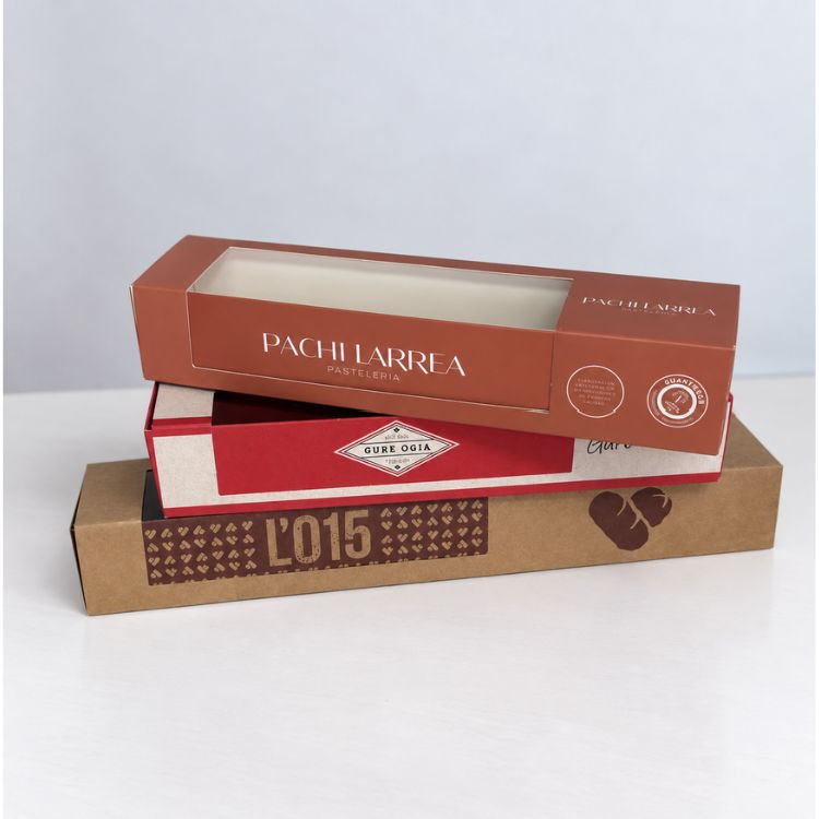 Estuche premium personalizado para turr&oacute;n